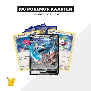 100 pokemon kaarten bundel