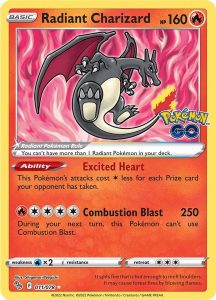 Pokémon GO Radiant Charizard 011/078