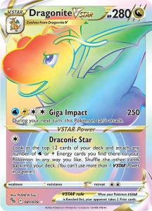 Pokémon GO Rainbow Dragonite VSTAR 081/078