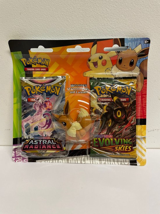 Back to School Eevee Blister - Live Pack Opening
